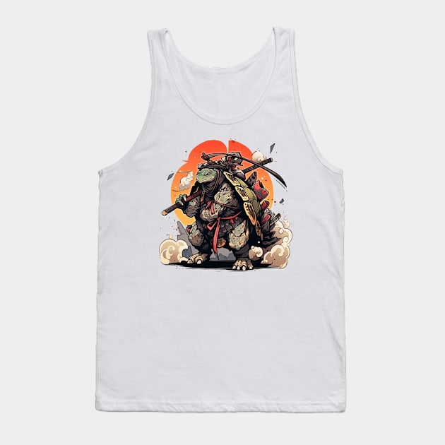 turtle samurai Tank Top by fancy ghost